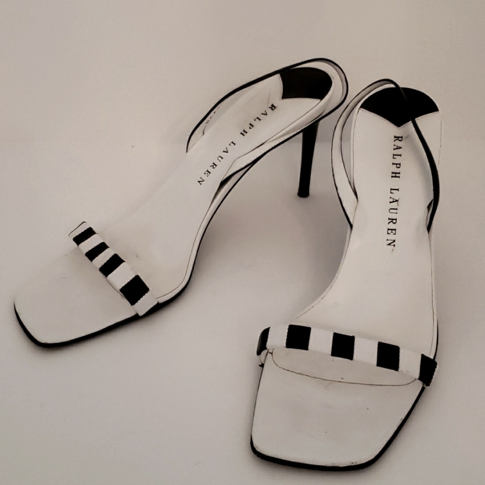 *SALE PRICED! lRalph Lauren Lux Black Label Heels